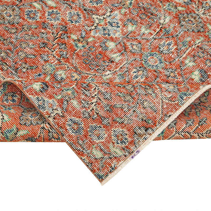 Vintage Turkish Hand-Knotted Rug - 4' 7" x 7' 9" (55" x 93") - K0074479