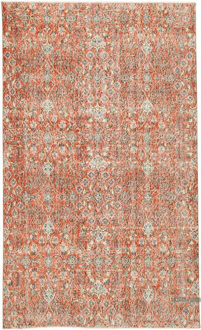 Alfombra Vintage Turca Anudada a Mano - 140 cm x 236 cm