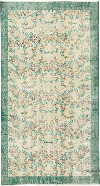 Vintage Turkish Hand-Knotted Rug - 3' 9" x 6' 9" (45" x 81")