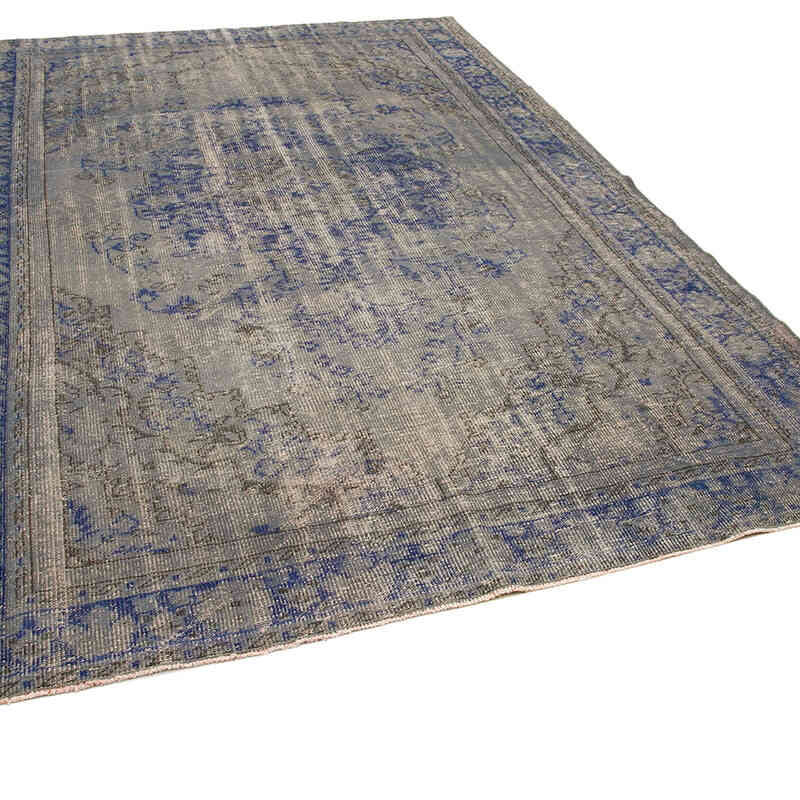 Vintage Turkish Hand-Knotted Rug - 6' 11" x 10' 2" (83" x 122") - K0074487