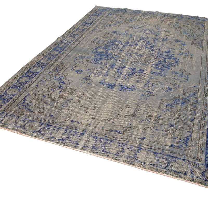 Vintage Turkish Hand-Knotted Rug - 6' 11" x 10' 2" (83" x 122") - K0074487