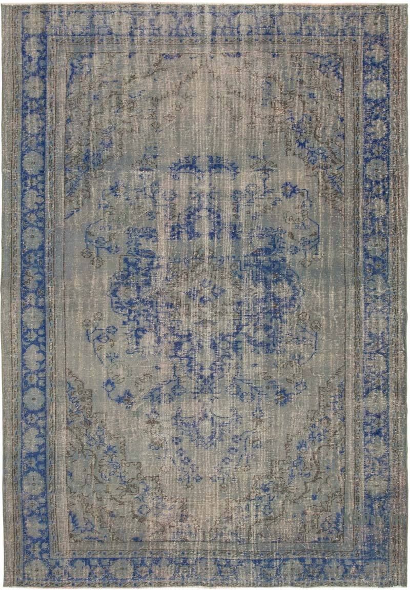 Vintage Turkish Hand-Knotted Rug - 6' 11" x 10' 2" (83" x 122") - K0074487
