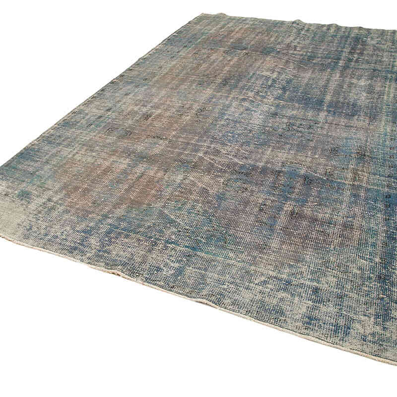 Boyalı El Dokuma Vintage Halı - 215 cm x 317 cm - K0074490