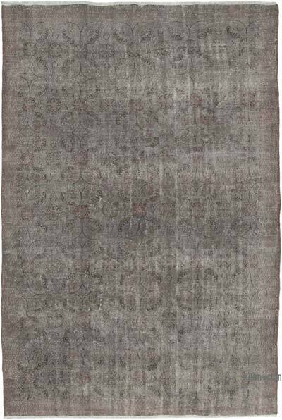 Alfombra Turca Vintage Sobre-teñida - 212 cm x 318 cm