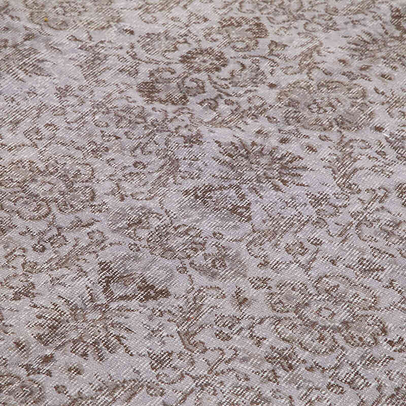 Over-dyed Vintage Hand-Knotted Turkish Rug - 6' 10" x 10' 4" (82" x 124") - K0074494