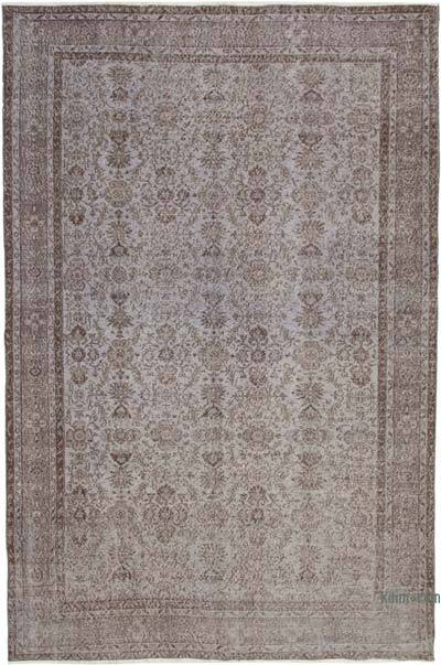 Alfombra Turca Vintage Sobre-teñida - 208 cm x 316 cm