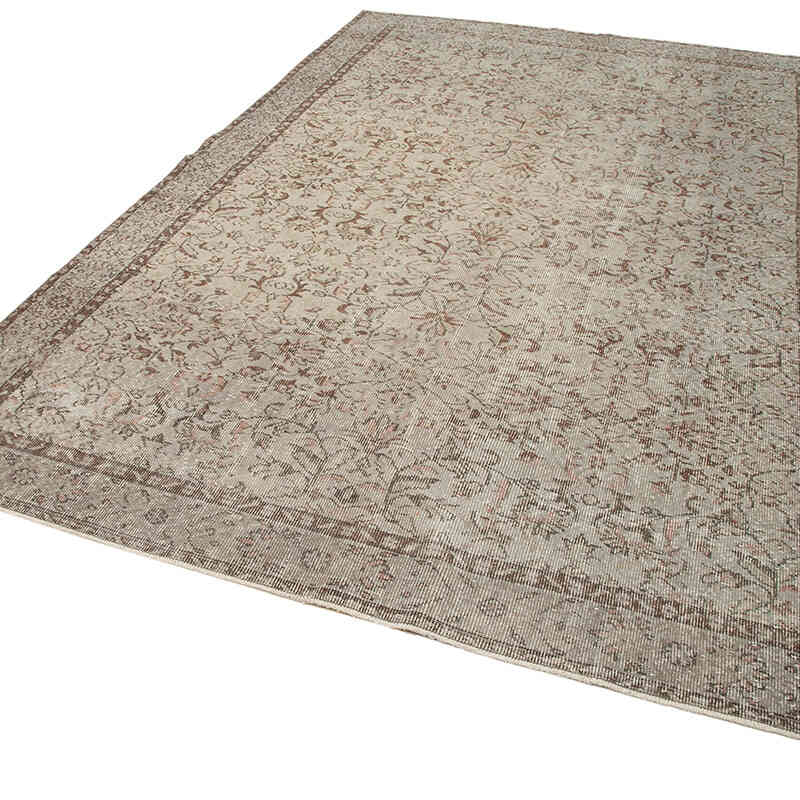Alfombra Turca Vintage Sobre-teñida - 212 cm x 316 cm - K0074495