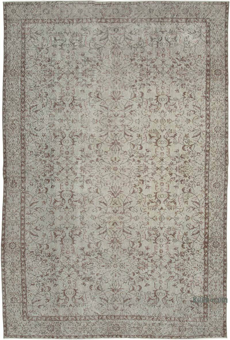 Alfombra Turca Vintage Sobre-teñida - 212 cm x 316 cm - K0074495