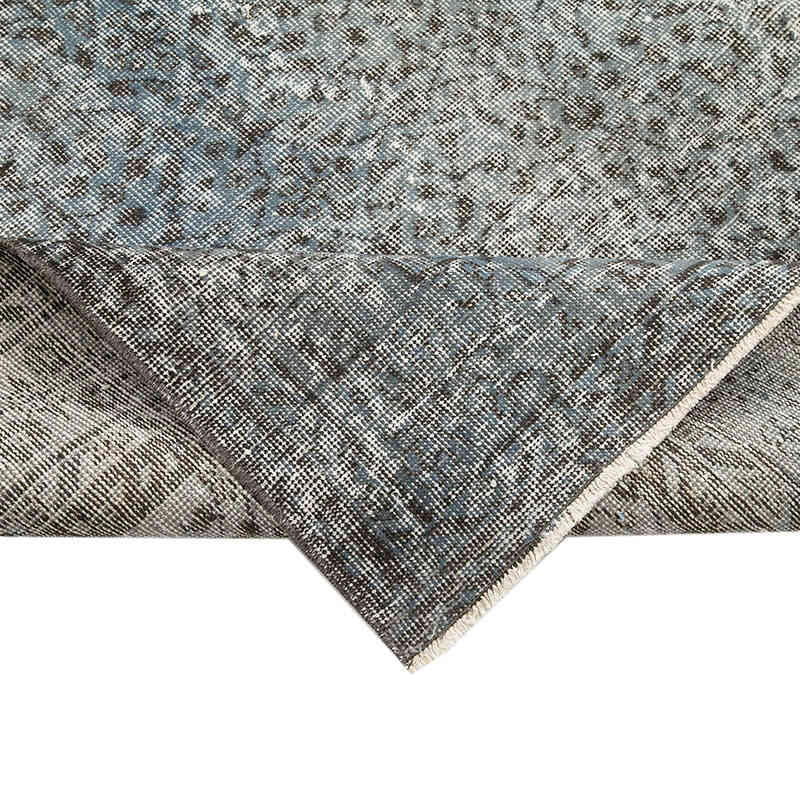 Over-dyed Vintage Hand-Knotted Turkish Rug - 7' 2" x 10'  (86" x 120") - K0074497