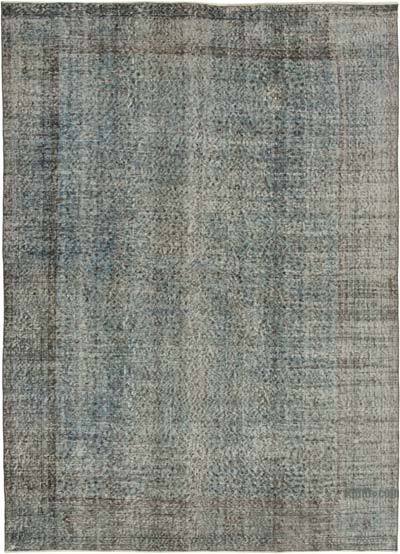 Alfombra Turca Vintage Sobre-teñida - 218 cm x 304 cm