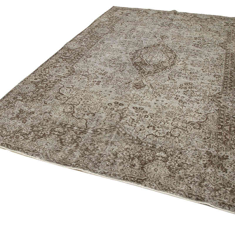 Alfombra Turca Vintage Sobre-teñida - 212 cm x 315 cm - K0074499