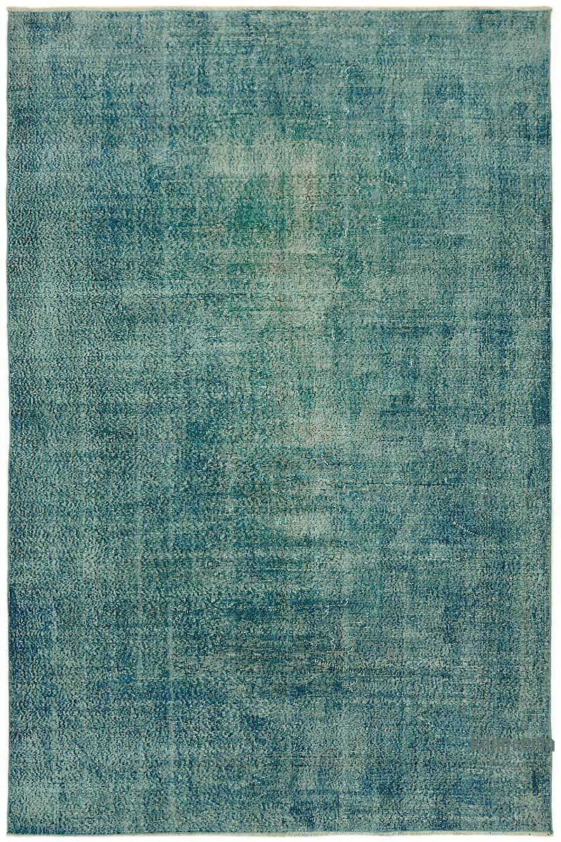 Boyalı El Dokuma Vintage Halı - 217 cm x 320 cm - K0074506