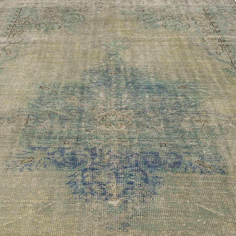 Alfombra Vintage Turca Anudada a Mano - 210 cm x 310 cm - K0074509