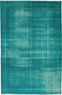 Boyalı El Dokuma Vintage Halı - 227 cm x 350 cm