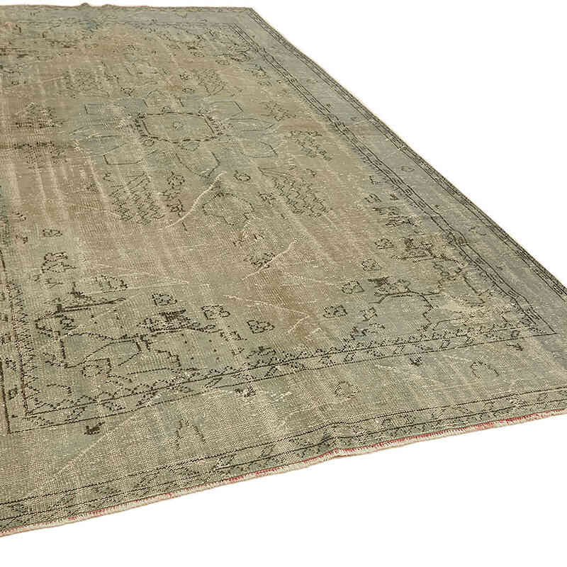 El Dokuma Vintage Halı - 218 cm x 345 cm - K0074515