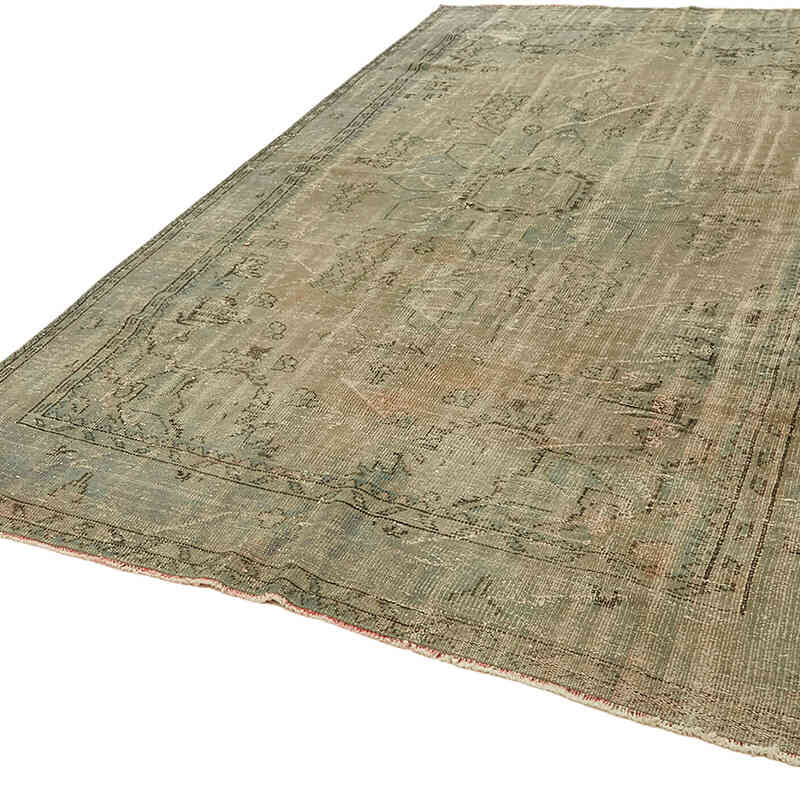 El Dokuma Vintage Halı - 218 cm x 345 cm - K0074515