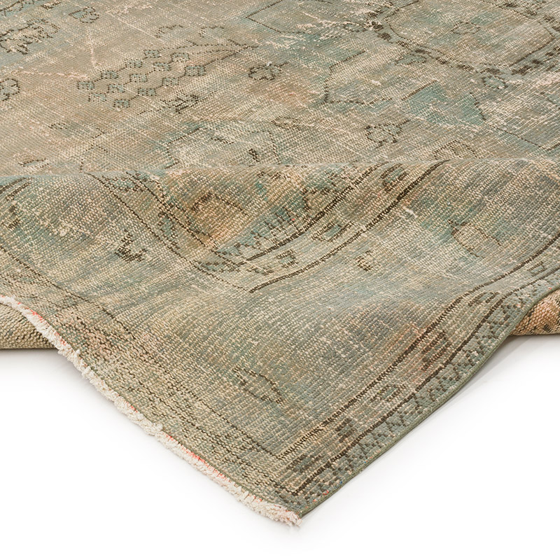 El Dokuma Vintage Halı - 218 cm x 345 cm - K0074515