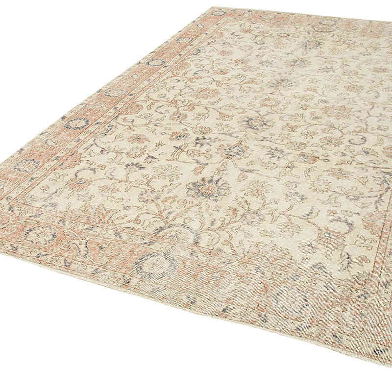 Vintage Turkish Hand-Knotted Rug - 6' 10" x 10' 1" (82" x 121") - K0074519