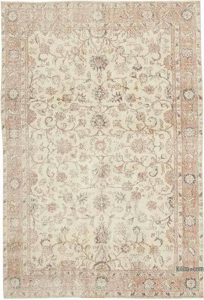 Alfombra Vintage Turca Anudada a Mano - 208 cm x 308 cm