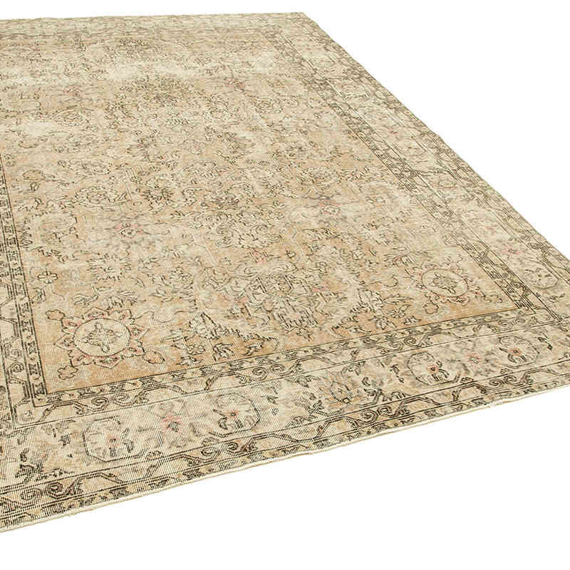 Vintage Turkish Hand-Knotted Rug - 6' 10" x 9' 3" (82" x 111") - K0074526