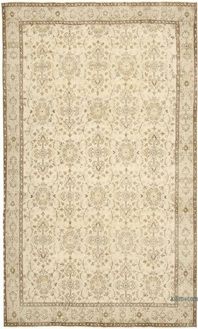 Alfombra Vintage Turca Anudada a Mano - 187 cm x 310 cm