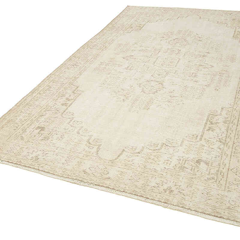 Alfombra Vintage Turca Anudada a Mano - 191 cm x 314 cm - K0074528