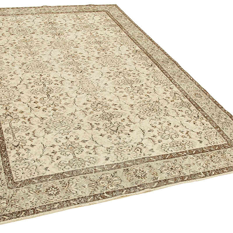 El Dokuma Vintage Halı - 172 cm x 263 cm - K0074535
