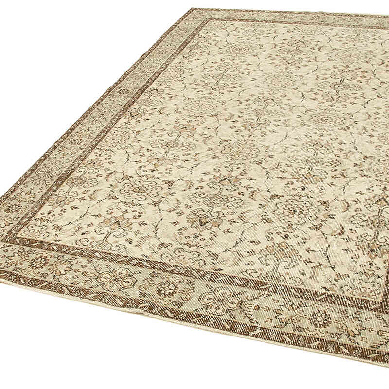 El Dokuma Vintage Halı - 172 cm x 263 cm - K0074535