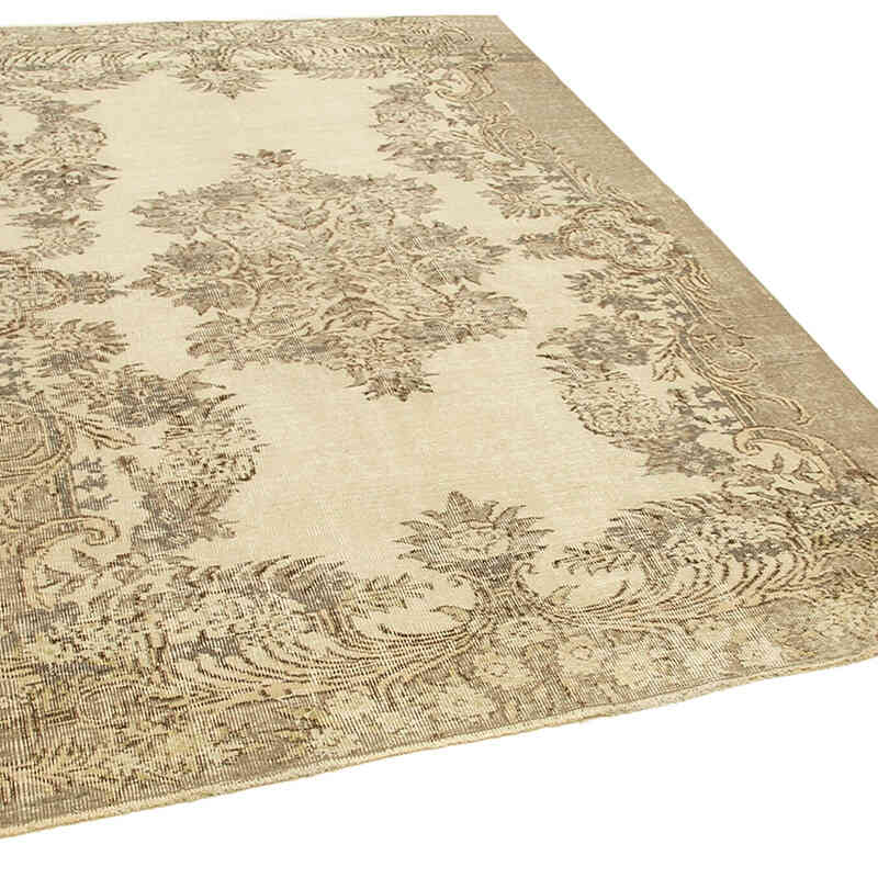 Vintage Turkish Hand-Knotted Rug - 5' 7" x 7' 7" (67" x 91") - K0074536