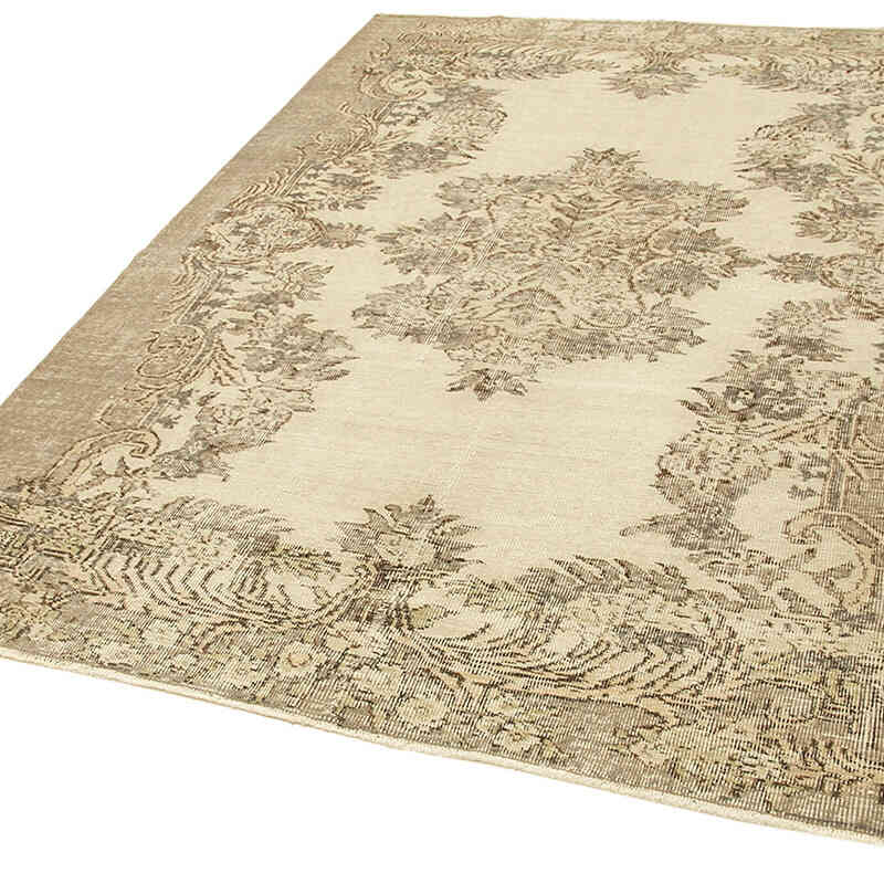 Vintage Turkish Hand-Knotted Rug - 5' 7" x 7' 7" (67" x 91") - K0074536