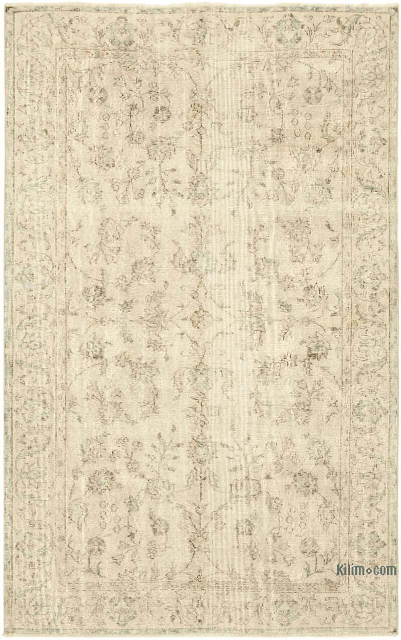 El Dokuma Vintage Halı - 156 cm x 246 cm - K0074537