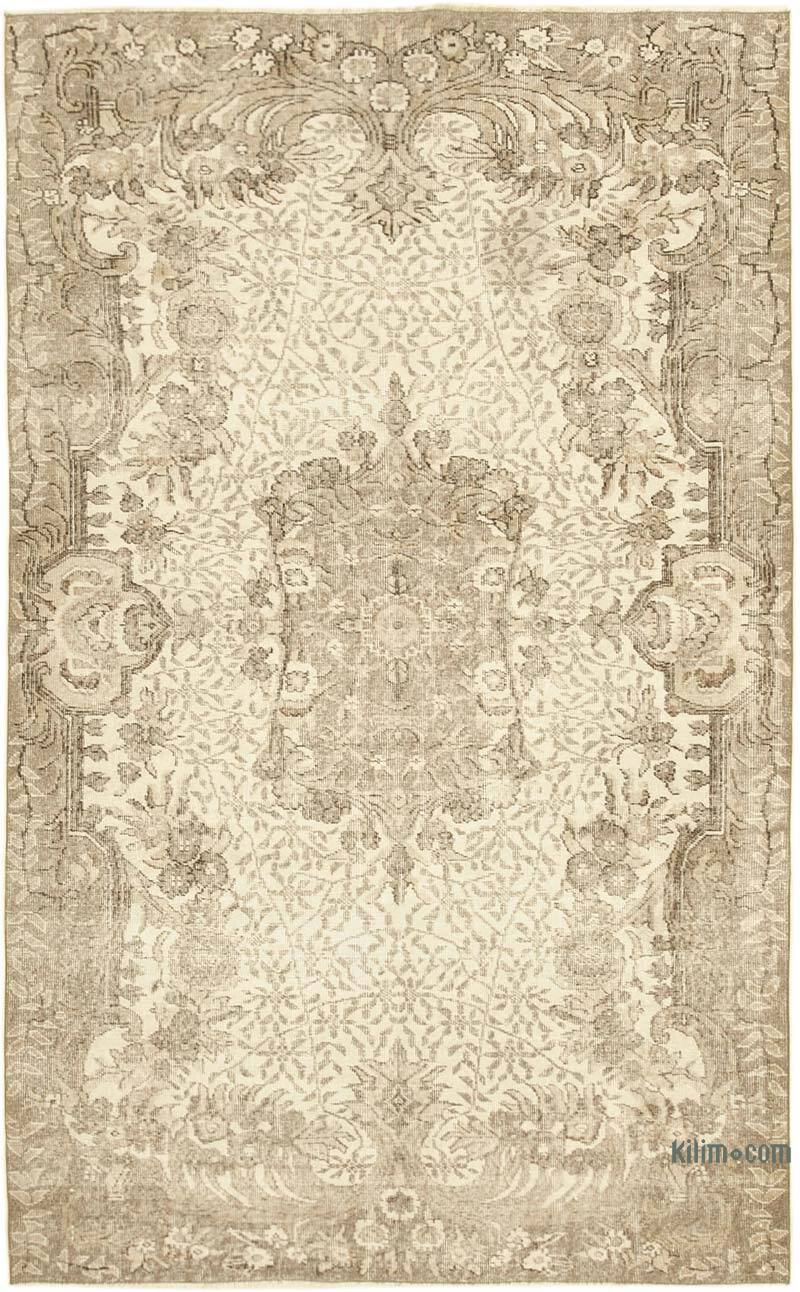 Alfombra Vintage Turca Anudada a Mano - 170 cm x 280 cm - K0074541