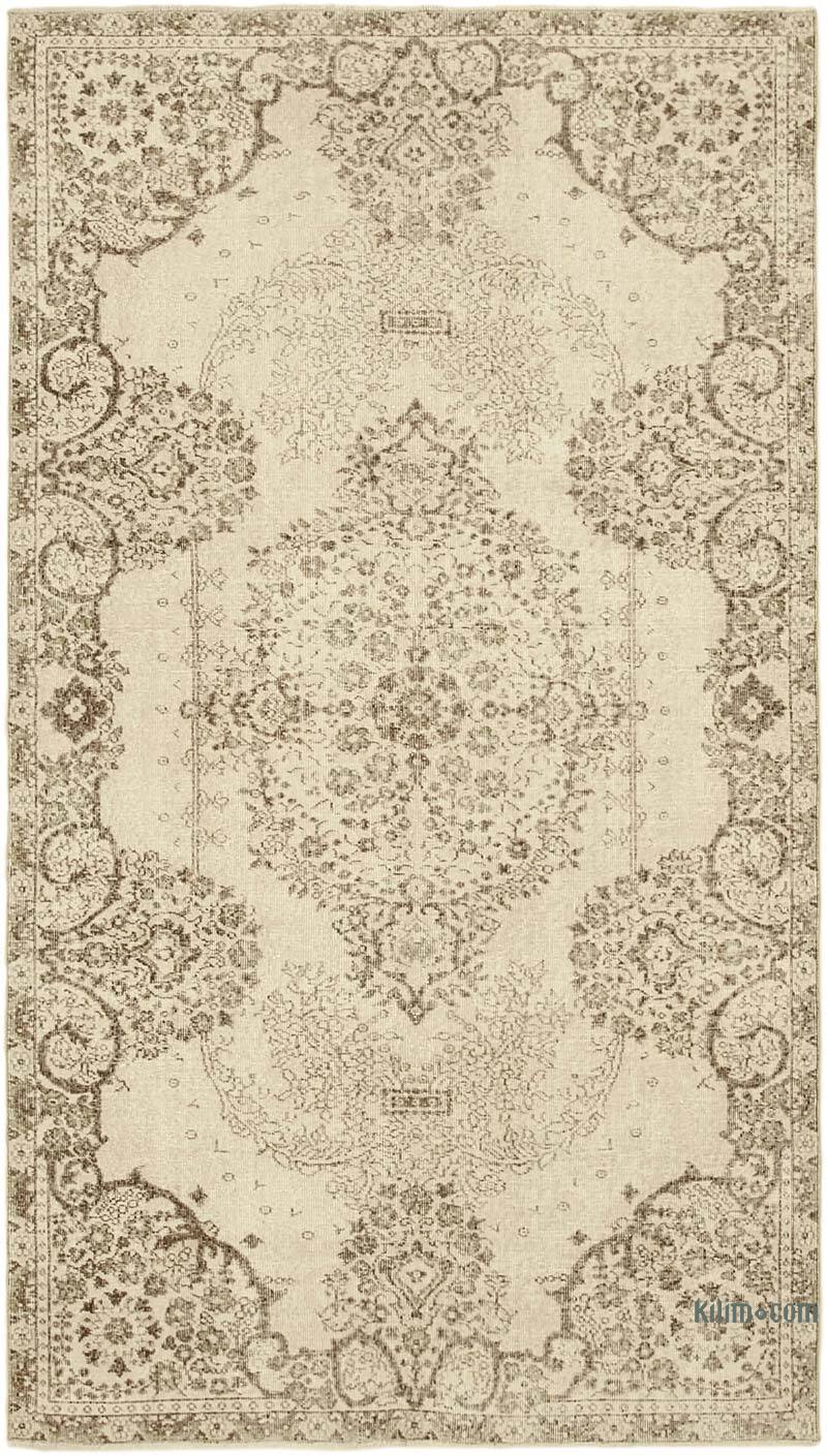 El Dokuma Vintage Halı - 164 cm x 289 cm - K0074544
