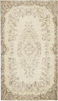 Alfombra Vintage Turca Anudada a Mano - 170 cm x 290 cm