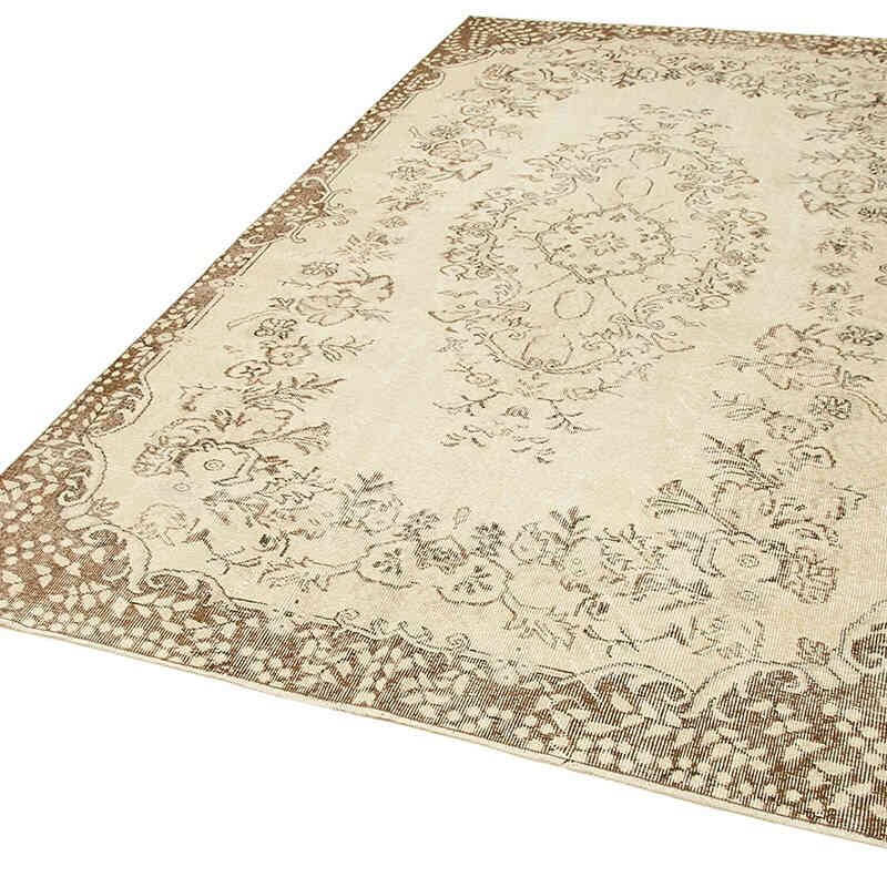Vintage Turkish Hand-Knotted Rug - 5' 7" x 9' 6" (67" x 114") - K0074546