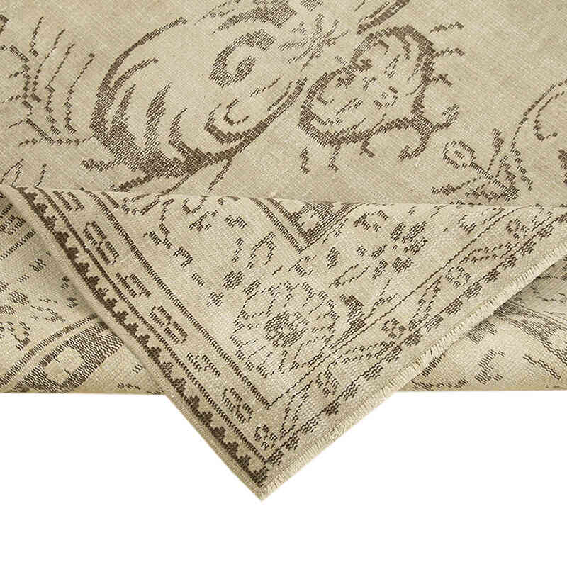 Alfombra Vintage Turca Anudada a Mano - 186 cm x 265 cm - K0074548