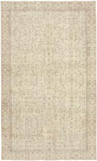 Alfombra Vintage Turca Anudada a Mano - 168 cm x 281 cm