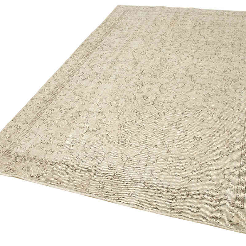 Vintage Turkish Hand-Knotted Rug - 5' 6" x 9' 3" (66" x 111") - K0074552