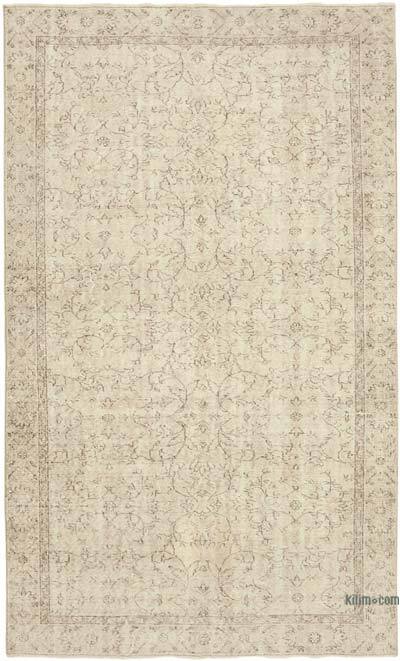 Alfombra Vintage Turca Anudada a Mano - 168 cm x 281 cm