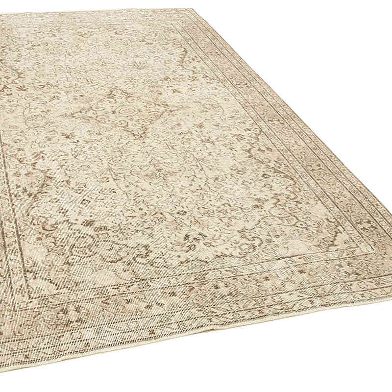Alfombra Vintage Turca Anudada a Mano - 165 cm x 267 cm - K0074553