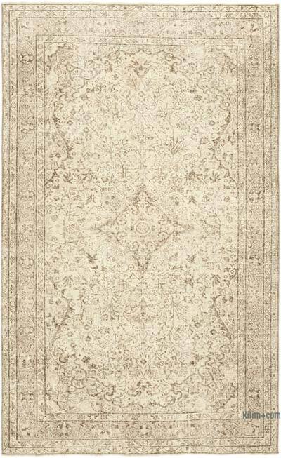 Alfombra Vintage Turca Anudada a Mano - 165 cm x 267 cm