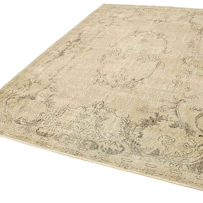 Alfombra Vintage Turca Anudada a Mano - 207 cm x 309 cm - K0074556