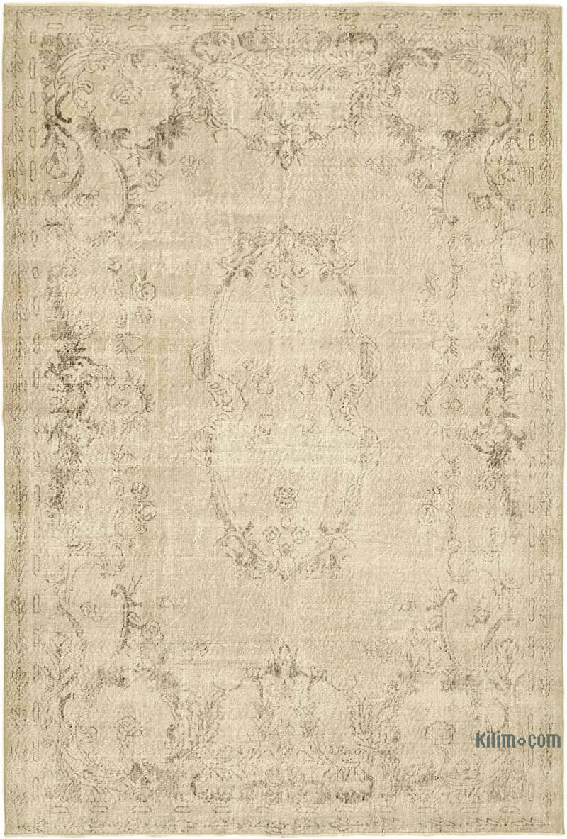 Alfombra Vintage Turca Anudada a Mano - 207 cm x 309 cm - K0074556