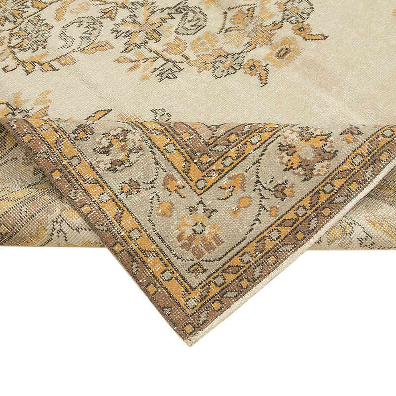 Vintage Turkish Hand-Knotted Rug - 6'  x 9' 7" (72" x 115") - K0074557
