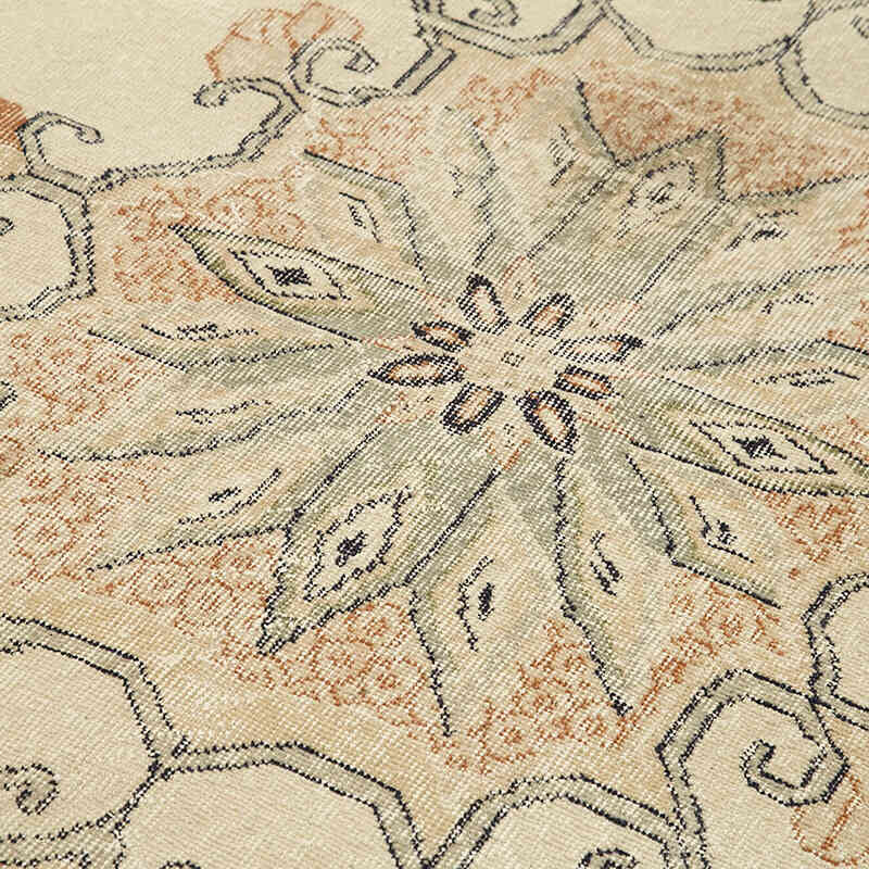 Alfombra Vintage Turca Anudada a Mano - 153 cm x 265 cm - K0074561