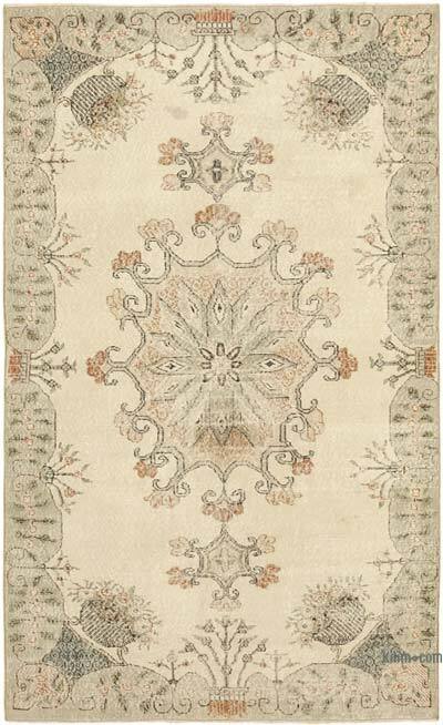 El Dokuma Vintage Halı - 153 cm x 265 cm