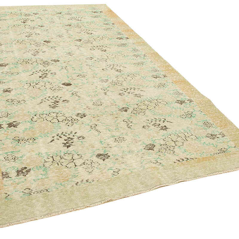 El Dokuma Vintage Halı - 181 cm x 327 cm - K0074564