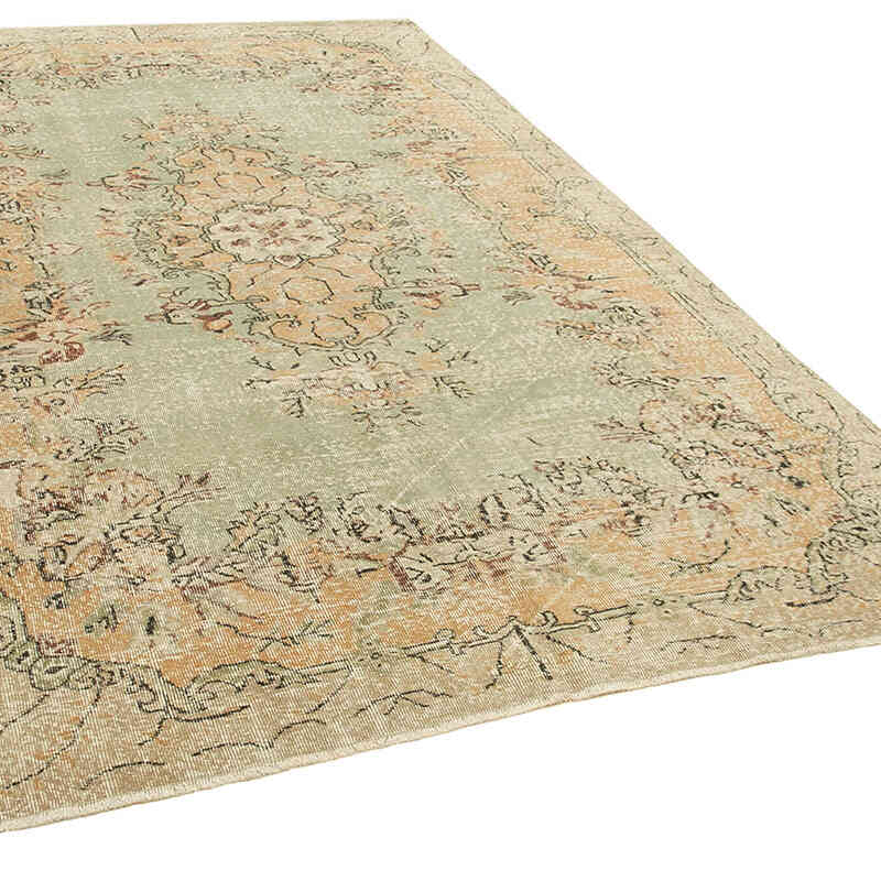 Vintage Turkish Hand-Knotted Rug - 6' 6" x 10' 2" (78" x 122") - K0074566