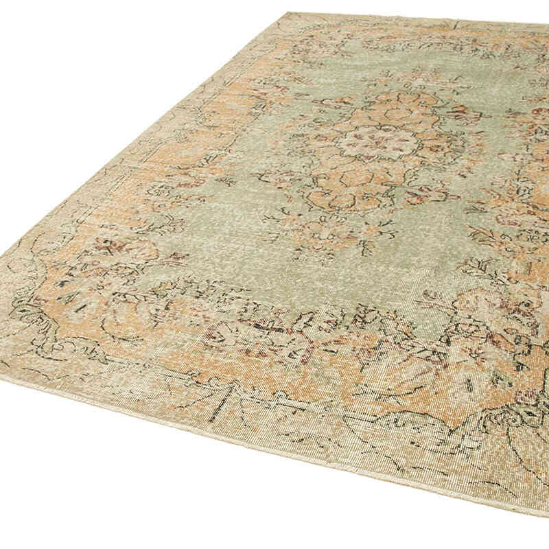 Vintage Turkish Hand-Knotted Rug - 6' 6" x 10' 2" (78" x 122") - K0074566