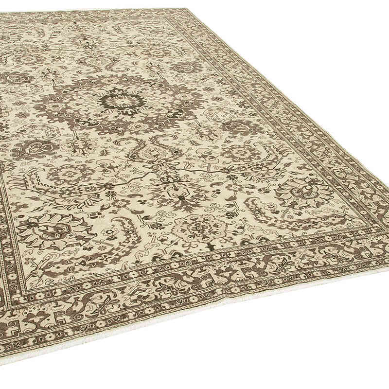 Vintage Turkish Hand-Knotted Rug - 6' 5" x 9' 9" (77" x 117") - K0074571